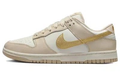 Pre-owned Nike Dunk Low Gold Swoosh 2023 - Dx5930-001 In Multicolor