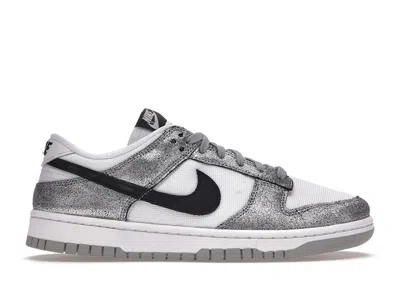 Pre-owned Nike Dunk Low Golden Gals (women's) Sneakers In Metallic Silver/off Noir/white