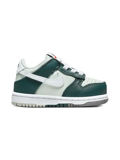 Nike Babies' Dunk Low "green" Sneakers In Multi