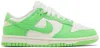 Nike Dunk Low Top Sneaker In Green