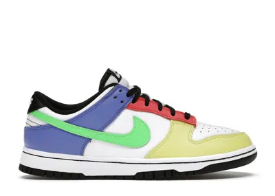 Pre-owned Nike Dunk Low Green Strike (women's) Sneakers In Multi