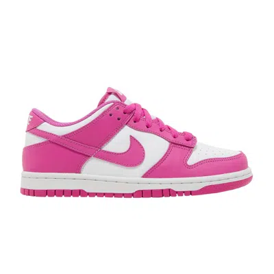 Pre-owned Nike Dunk Low Gs 'active Fuchsia' | Pink | Kid's Size 3