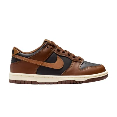 Pre-owned Nike Dunk Low Gs 'black Cacao Wow' | Brown | Kid's Size 5.5