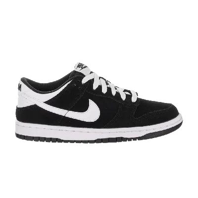 Pre-owned Nike Dunk Low Gs 'black White'