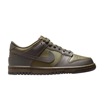 Pre-owned Nike Dunk Low Gs 'cargo Khaki' | Green | Kid's Size 7