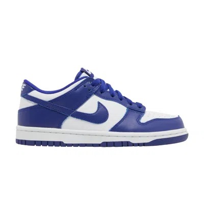 Pre-owned Nike Dunk Low Gs 'concord' | Blue | Kid's Size 6.5