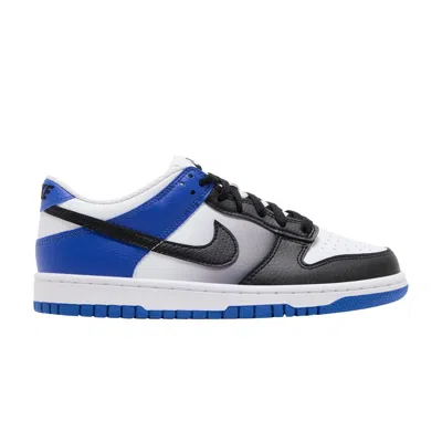 Pre-owned Nike Dunk Low Gs 'game Royal Black Fade' | Blue | Kid's Size 4
