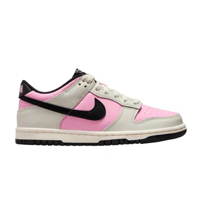 Pre-owned Nike Dunk Low Gs 'pink Rise Light Orewood Brown' | Kid's Size 5