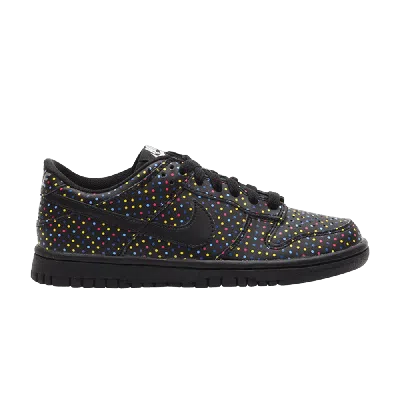 Pre-owned Nike Dunk Low Gs 'polka Dot - Black'