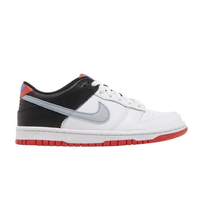 Pre-owned Nike Dunk Low Gs 'spider-man' | White | Kid's Size 4.5