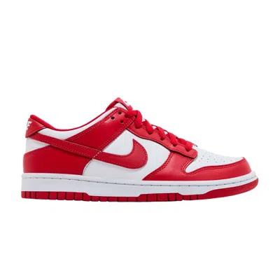 Pre-owned Nike Dunk Low Gs 'st. John's' | Red | Kid's Size 13