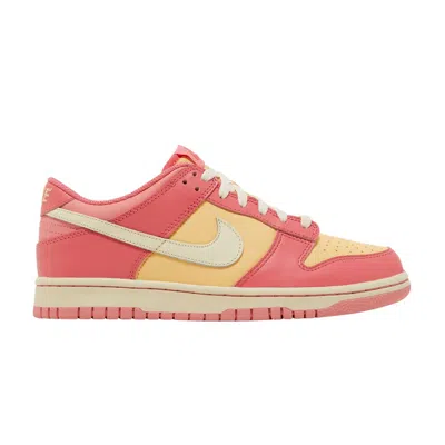 Pre-owned Nike Dunk Low Gs 'strawberry Peach' | Pink | Kid's Size 6.5