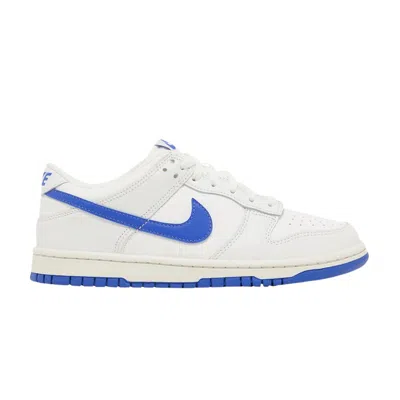 Pre-owned Nike Dunk Low Gs 'summit White Hyper Royal' | Kid's Size 5