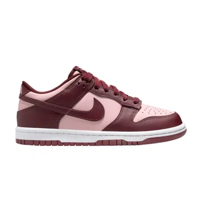 Pre-owned Nike Dunk Low Gs 'team Red Echo Pink' | Kid's Size 3