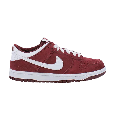 Pre-owned Nike Dunk Low Gs 'team Red White'