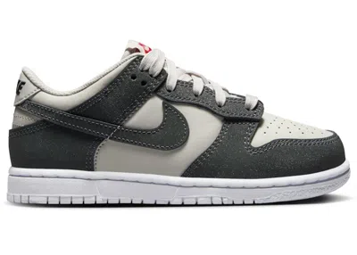 Pre-owned Nike Dunk Low Gym Red Sneakers In Light Iron Ore/anthracite/white