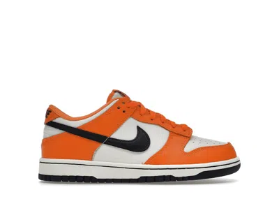 Pre-owned Nike Dunk Low Halloween (2022) Sneakers In Phantom/black/safety Orange