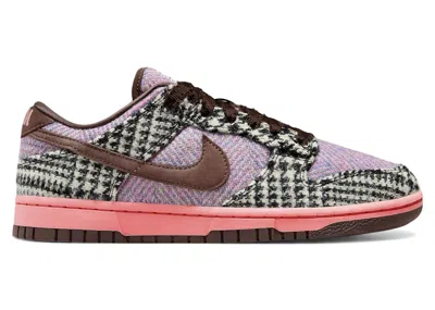Pre-owned Nike Dunk Low Harris Tweed Purple Pink (women's) Sneakers In Multi