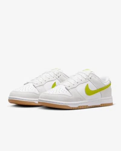 Nike Dunk Low Hj7335-133 Sneakers Women's White Cactus Lifestyle Shoes Pss214 (white,6.5)