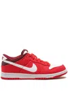 Nike Dunk Low "hyper Red" Sneakers In Red