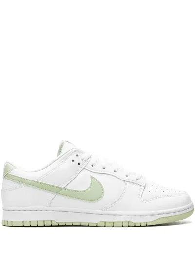Nike Dunk Low "hyper Royal" Sneakers In White
