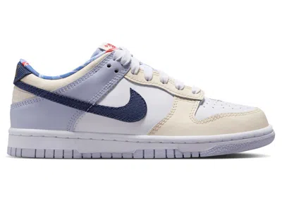 Pre-owned Nike Dunk Low Just Do It Sneakers In White/ghost