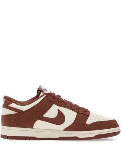 Nike Dunk Low Lace-up Sneakers In Brown