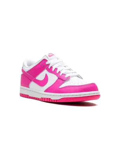 Nike Kids' Dunk Low Sneakers In White