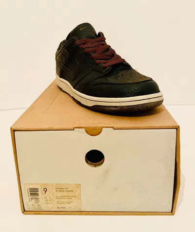 Pre-owned Nike Dunk Low ' Laser-pack' By Michael Desmond 9. Baroque Brown In Gray