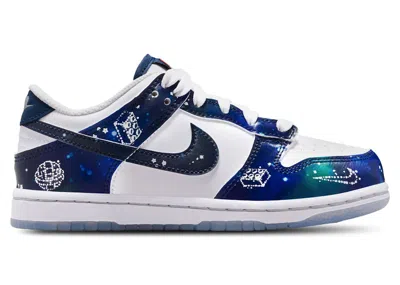 Pre-owned Nike Dunk Low Lego Galaxy Sneakers In White