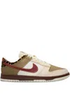 Nike Dunk Low Leopard Sneakers In Brown