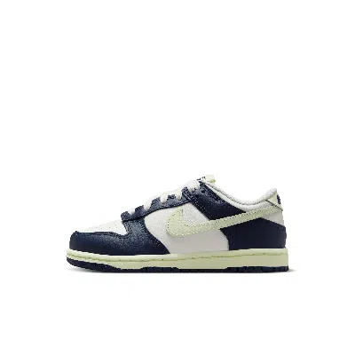 Nike Babies' Dunk Low Little Kids' Shoes In White