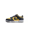 Nike Babies' Dunk Low Little Kids' Shoes In Yellow