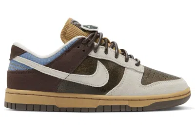 Pre-owned Nike Dunk Low Love And Peace (women's) Sneakers In Brown/cream/blue In Multi