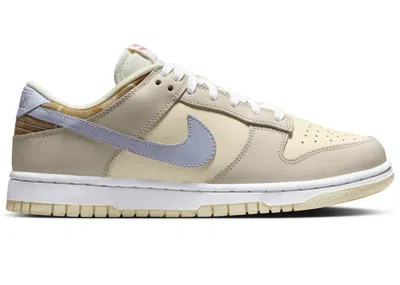 Pre-owned Nike Dunk Low Lx Camo (women's) Sneakers In Light Orewood Brown/ghost/white
