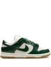Nike Dunk Low Lx "gorge Green Ostrich" Sneakers In White