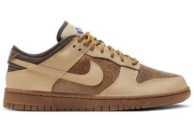 Pre-owned Nike Dunk Low Lx Light British Tan Gum (women's) Sneakers In Color/hemp
