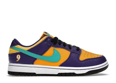 Pre-owned Nike Dunk Low Lx Lisa Leslie (women's) Sneakers In Court Purple/clear Emerald