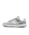 Nike Dunk Low Lx Nbhd "light Smoke Grey" Sneakers In Gray