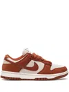 Nike Dunk Low Next Nature Sneaker In Red And White In Orange
