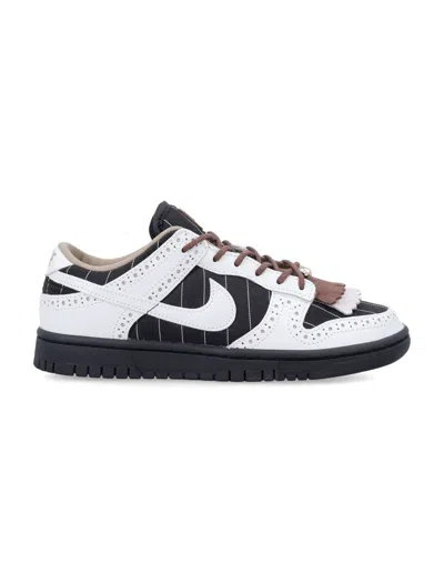 Nike Low Top Sneakers With Extra Laces In Black/black/summit White/summit White