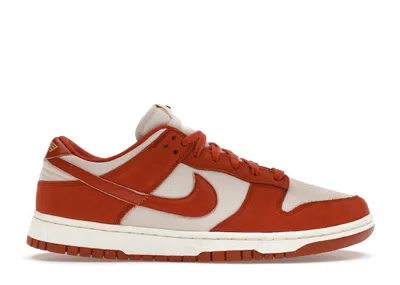 Pre-owned Nike Dunk Low Lx (women's) Sneakers In Light Orewood Brown/rugged Orange/sundial