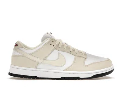 Pre-owned Nike Dunk Low Lx (women's) Sneakers In White/coconut Milk/black