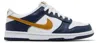 Nike Dunk Low Midnight Navy Wheat Women's
