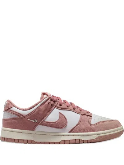 Nike Dunk Low "mini Swoosh In Pink