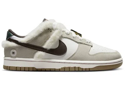 Pre-owned Nike Dunk Low Mink And Jewels (women's) Sneakers In Sail/baroque Brown