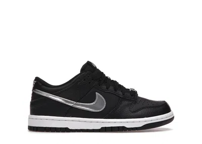 Pre-owned Nike Dunk Low Nba 75th Anniversary Spurs Sneakers In Black/iron Grey/white In Multi