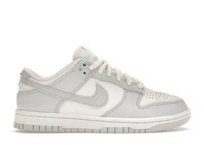 Pre-owned Nike Dunk Low Needlework Aura (women's) Sneakers In Sail/neutral Grey