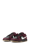 Nike Dunk Low Next Nature Basketball Sneaker In Burgundy Crush/phantom/black
