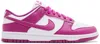Nike Women's Dunk Low Next Nature In Hot Fuchsia In Pink